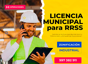 Licencia de Funcionamiento Municipal para las operaciones con residuos solidos