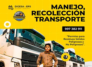 Manejo, Recolección y Transporte de residuos solidos peligrosos y no peligrosos