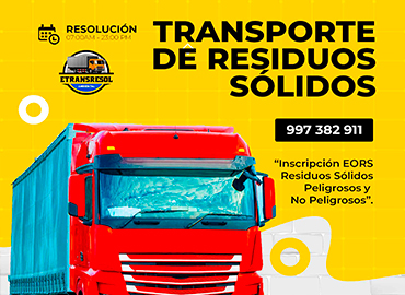 Transporte de Residuos Sólidos peligrosos y no peligrosos